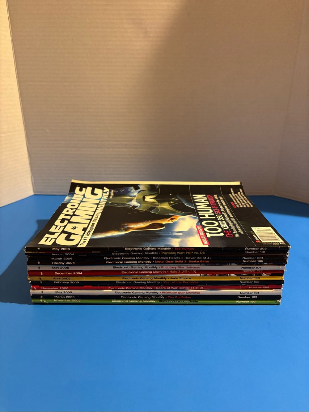 Lot of 12 Electronic Gaming Monthly Magazines
